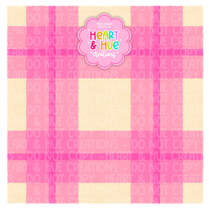 God is good in every season  Plaid Coords - Seamless
