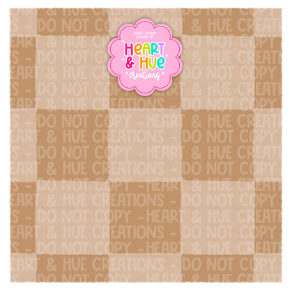 God is good in every season Checker Coords - Seamless