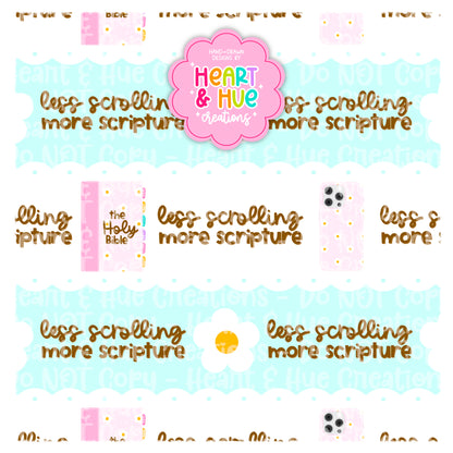 Less Scrolling More Scripture (Individual Files)