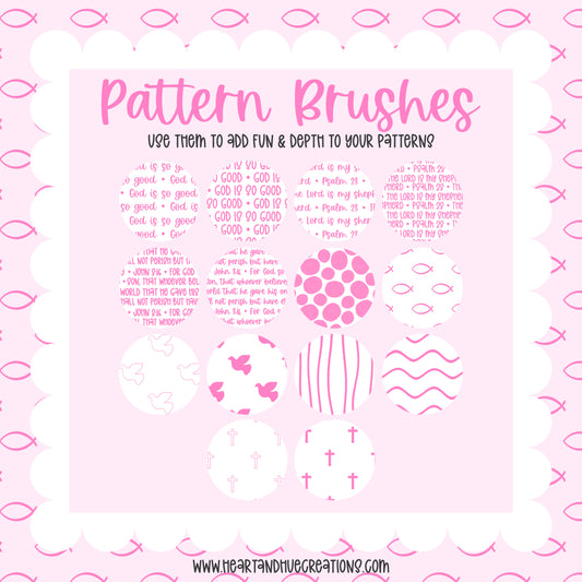 Procreate Faith-Based Pattern Brushes