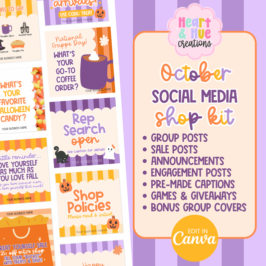 October 2026 Social Media/Group Kit