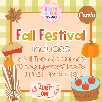 Fall Festival: Virtual Games Engagement Kit
