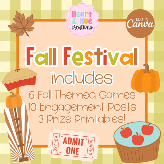 Fall Festival: Virtual Games Engagement Kit