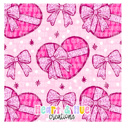 Box of Chocolates & Bows - Seamless