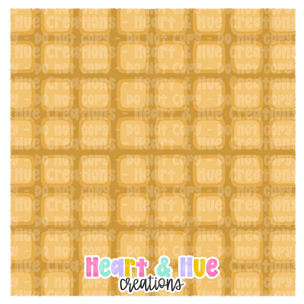 Waffle Seamless Pattern