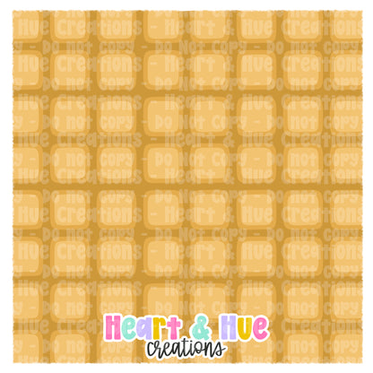 Waffle Seamless Pattern