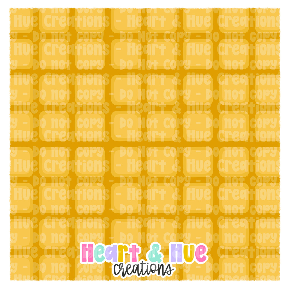Waffle Seamless Pattern