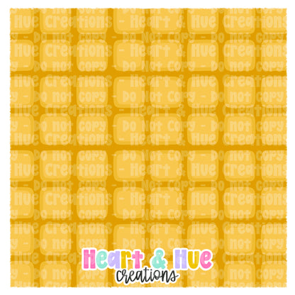 Waffle Seamless Pattern