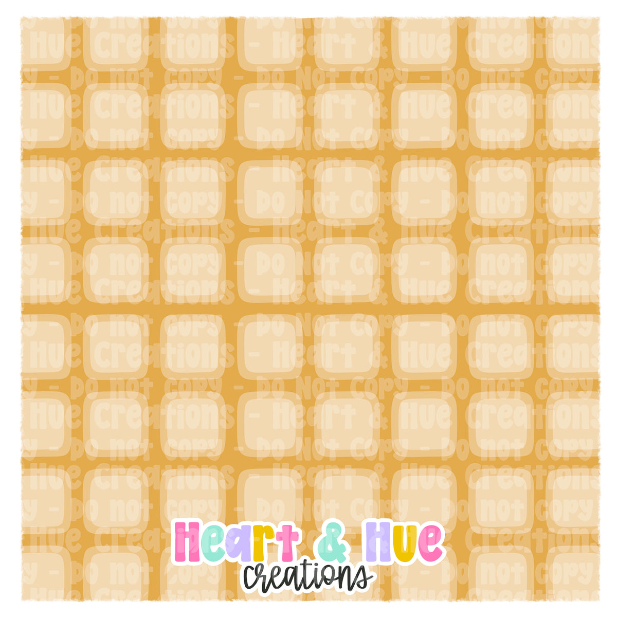 Waffle Seamless Pattern