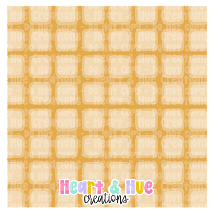 Waffle Seamless Pattern