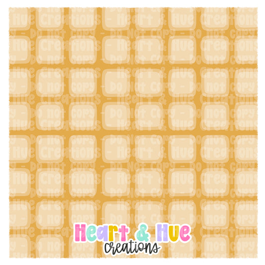 Waffle Seamless Pattern