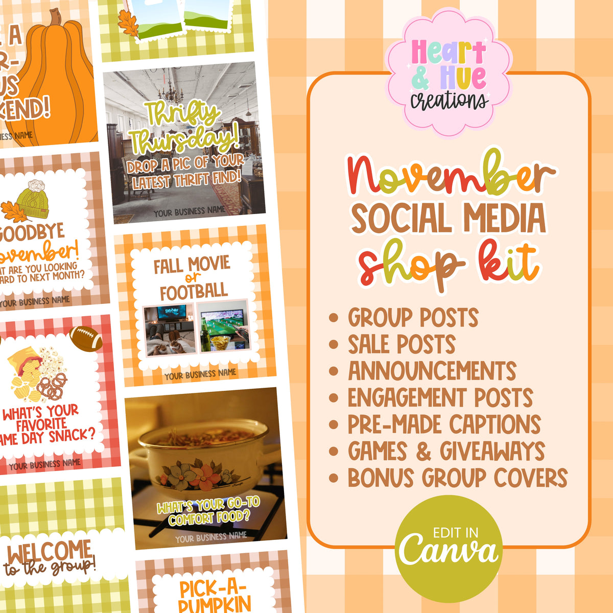 November 2026 Social Media/Group Kit
