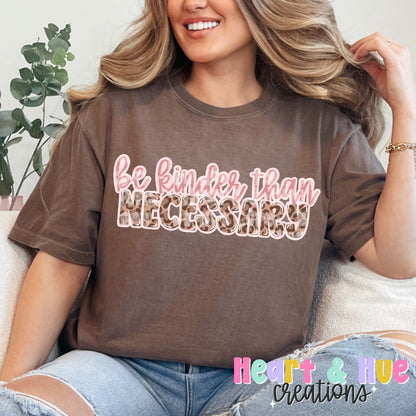 Be Kinder Than Necessary - Seamless + PNG