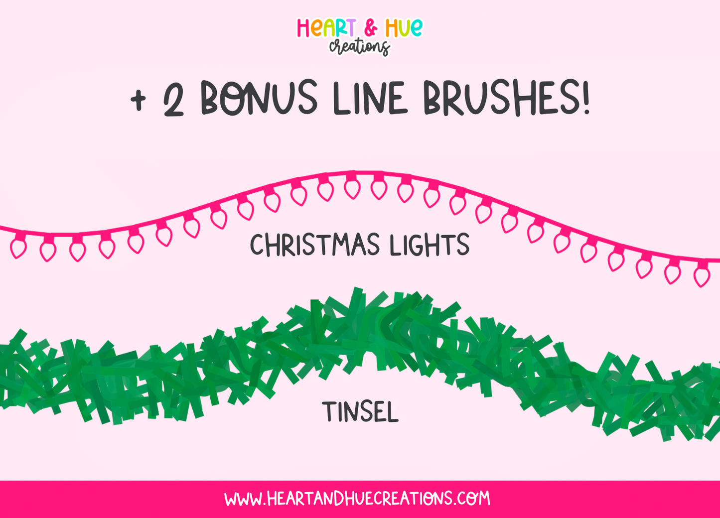 Procreate Christmas Pattern Kit - Templates, Brushes, Stamps