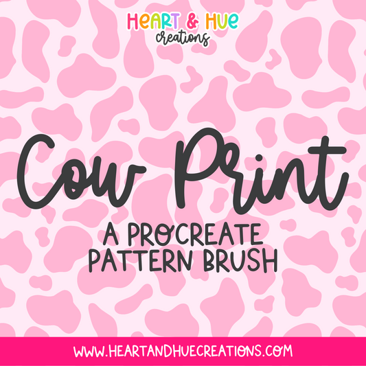 Cowprint Brush - Procreate
