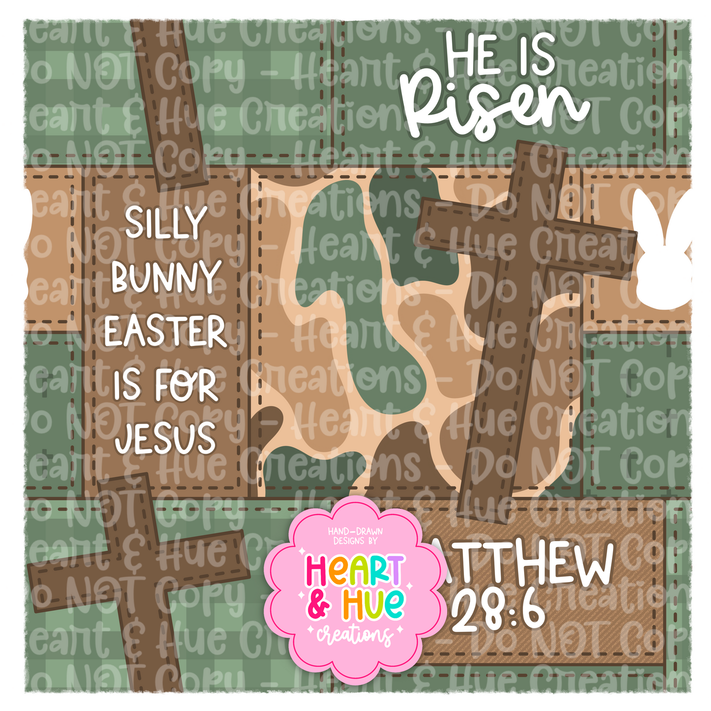 He is Risen - Seamless