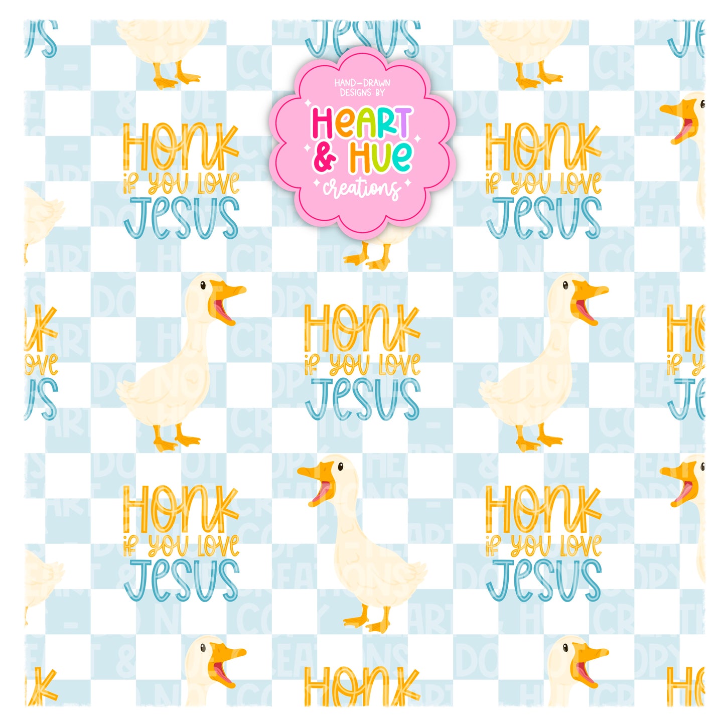 Faithful Goose Entire Collection - Faith Based - Seamless & PNGs