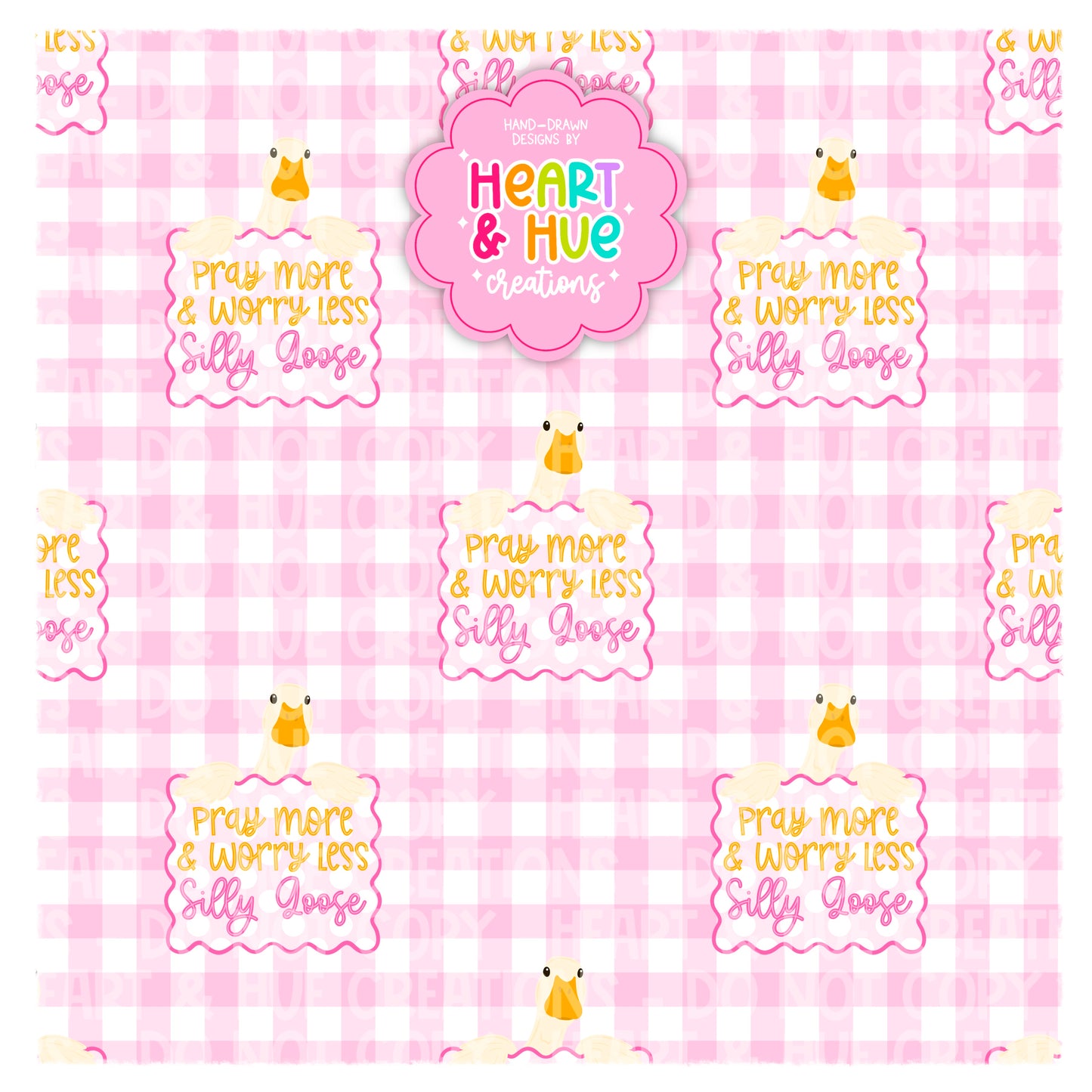 Faithful Goose Entire Collection - Faith Based - Seamless & PNGs