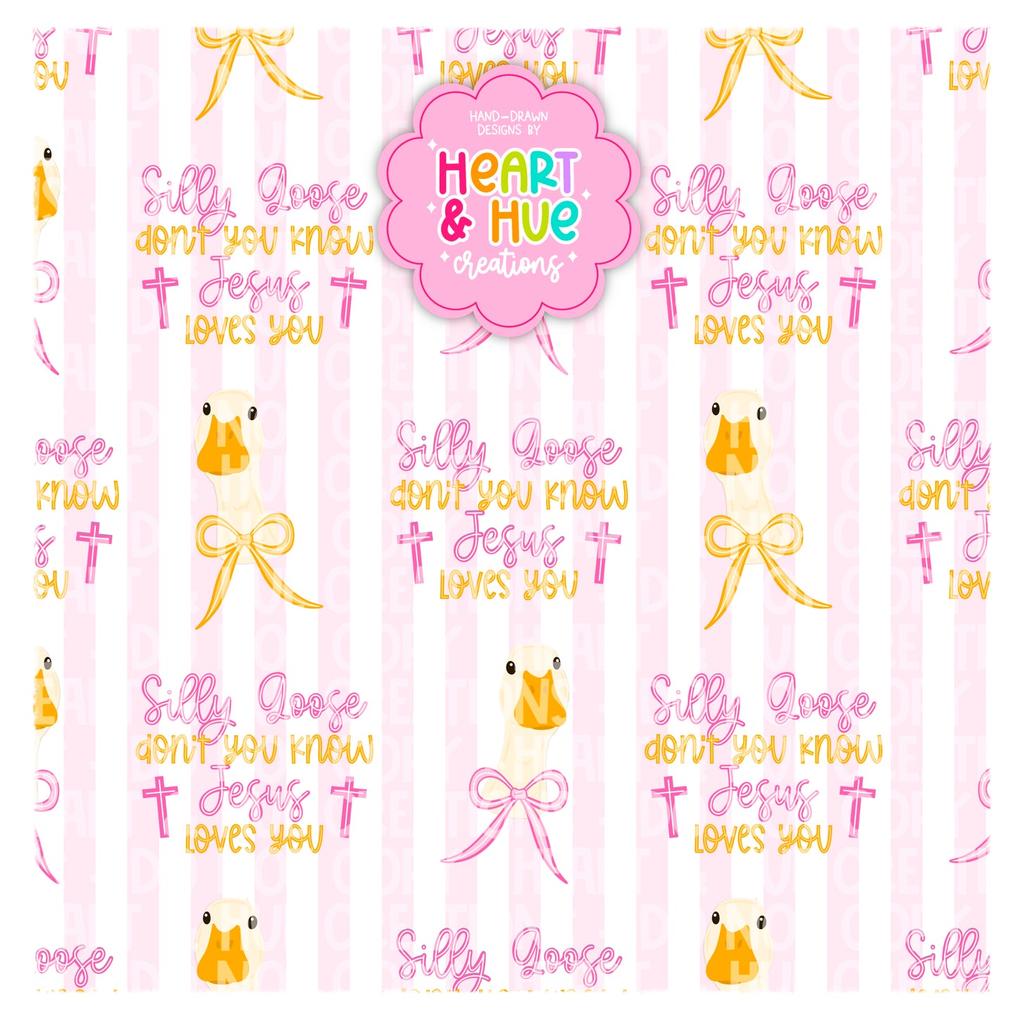 Faithful Goose Entire Collection - Faith Based - Seamless & PNGs
