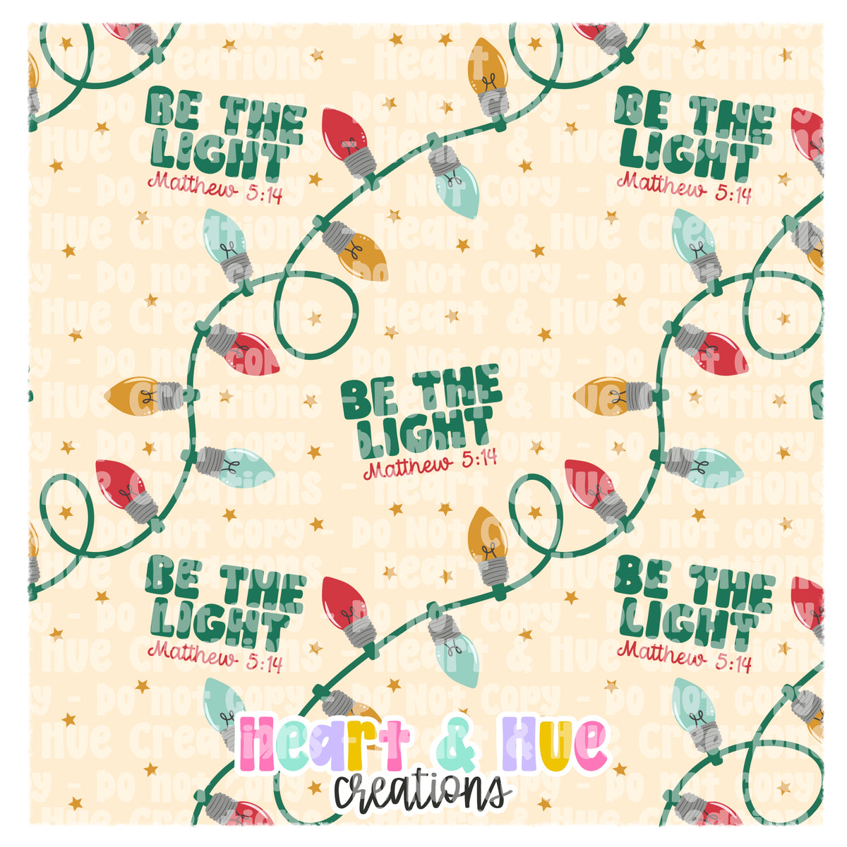 Be the Light - Limited Seamless + Coords