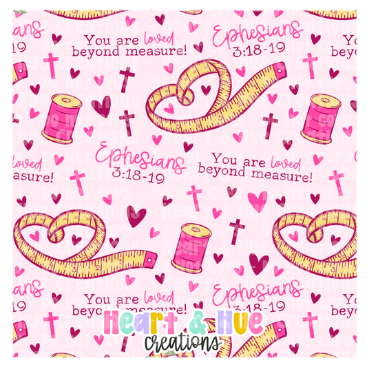 Loved Beyond Measure - Limited Seamless + PNG + Coords