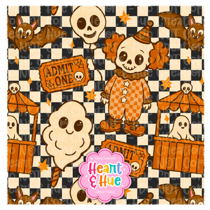 Spooky Carnival Seamless Bundles