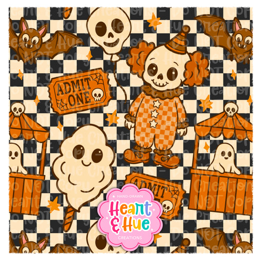 Spooky Carnival Seamless Bundles