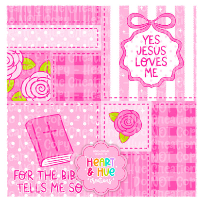 Jesus Loves Me - Seamless