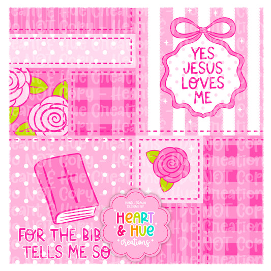 Jesus Loves Me - Seamless