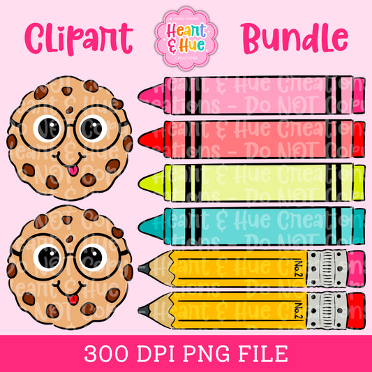 Smart Cookie Clipart Bundle