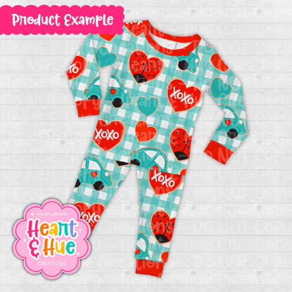 Love Bug (Red) Seamless