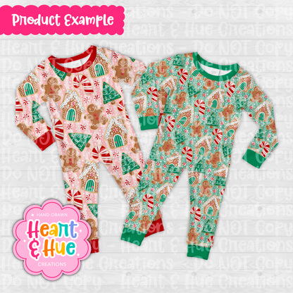Christmas Cookies Seamless - Red