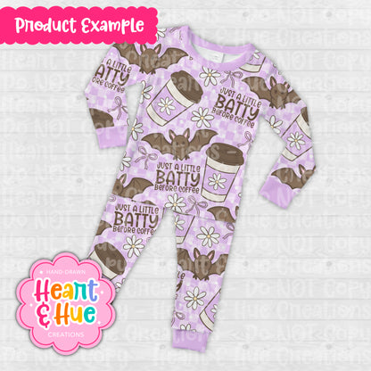 Batty Before Coffee Seamless