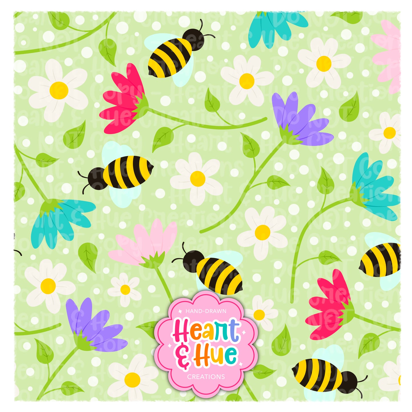 Spring Bee Seamless