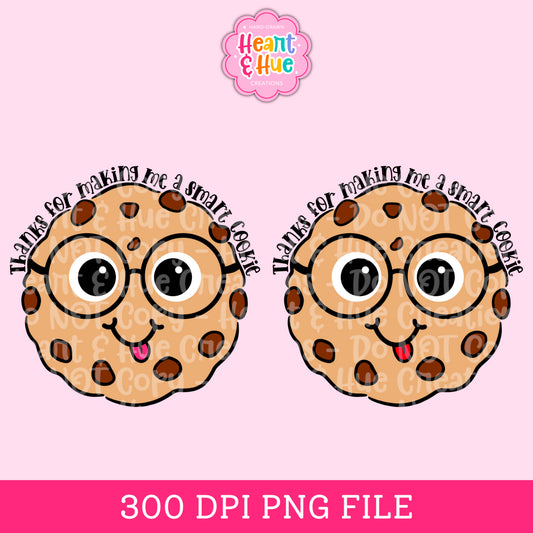 Smart Cookie Teacher Appreciation PNG Bundle