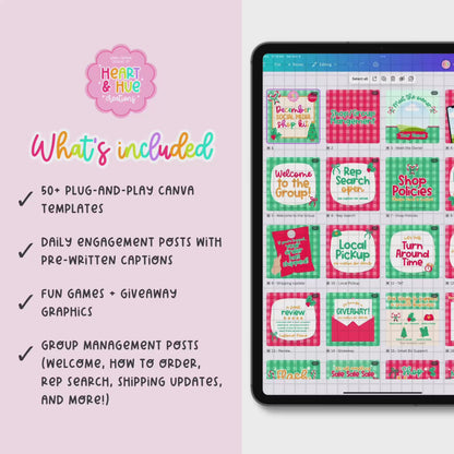 December Social Media Shop Kit